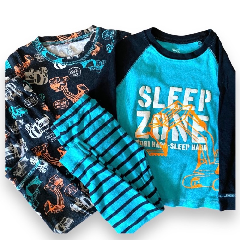 Long Sleeve / Short Sleeve Pajama Bundle | 4T